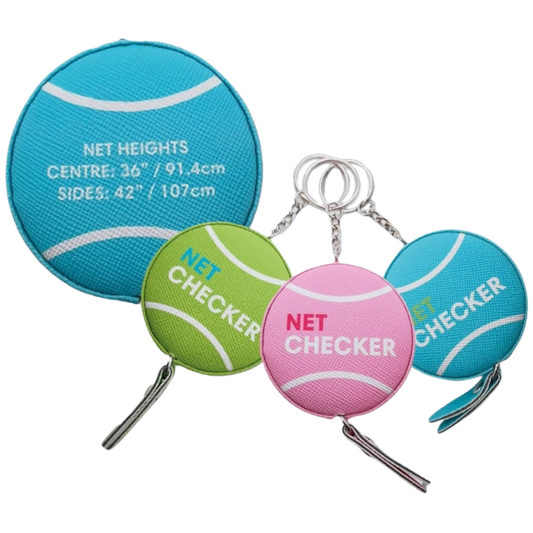Net Checker - Tennis Net Height Measuring Tape - Pink