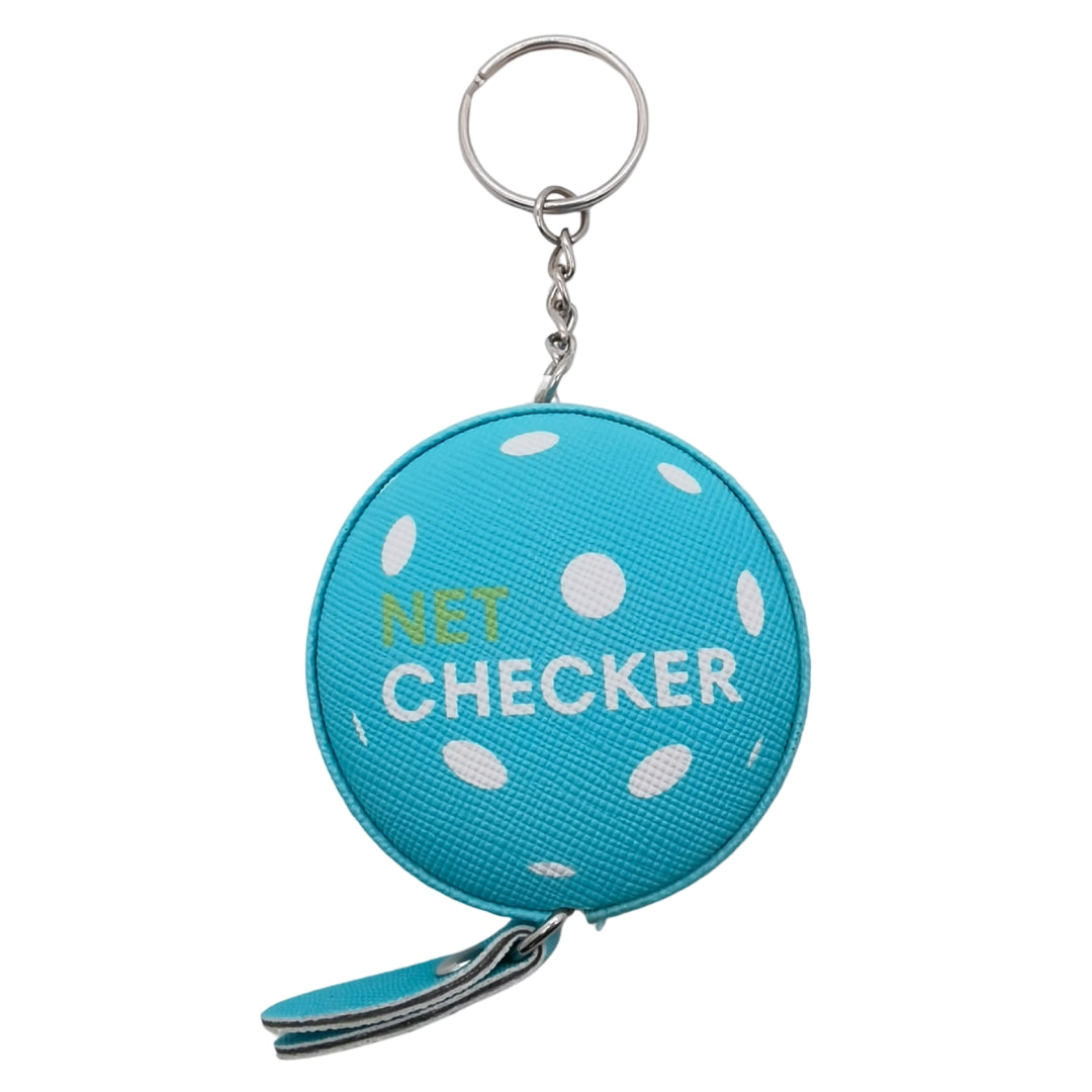 Net Checker - Pickleball Net Height Measuring Tape - Blue