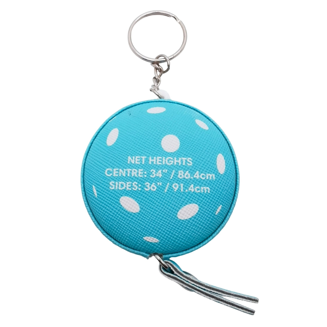 Net Checker - Pickleball Net Height Measuring Tape - Blue