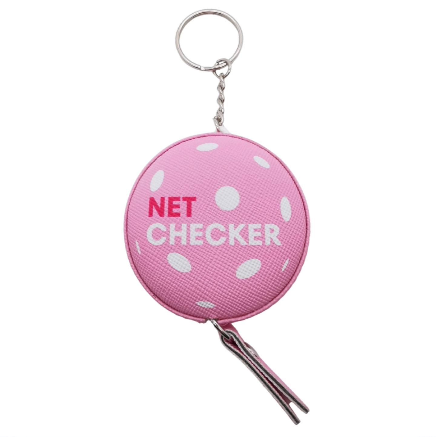 Net Checker - Pickleball Net Height Measuring Tape - Pink