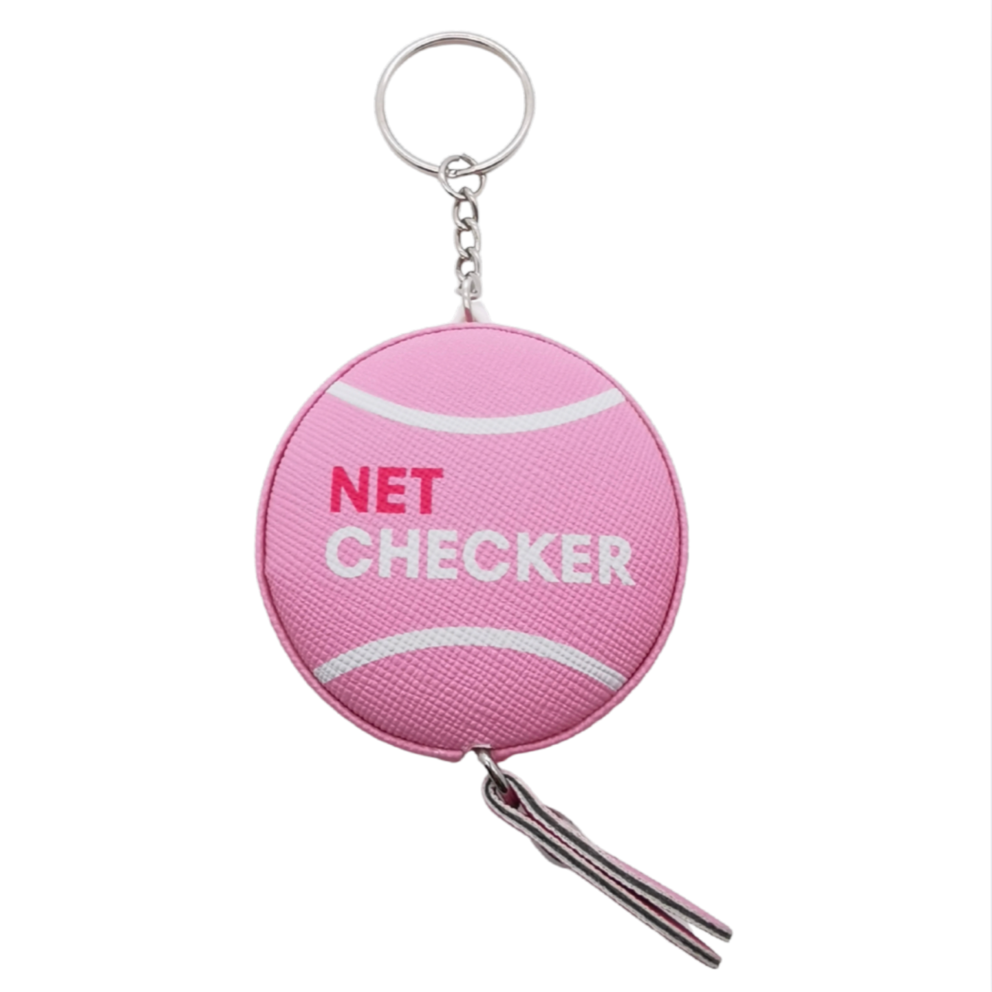 Net Checker - Tennis Net Height Measuring Tape - Pink
