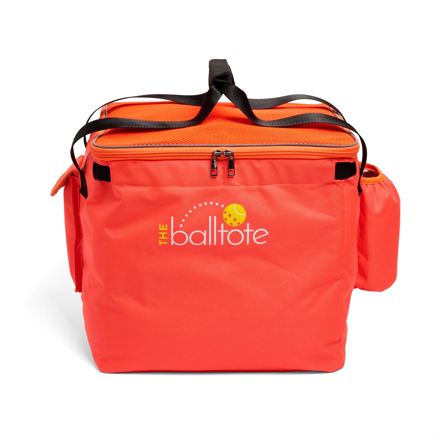 Ball Tote - Red Replacement Bag for Tennis and Pickleball Pro Teaching Cart