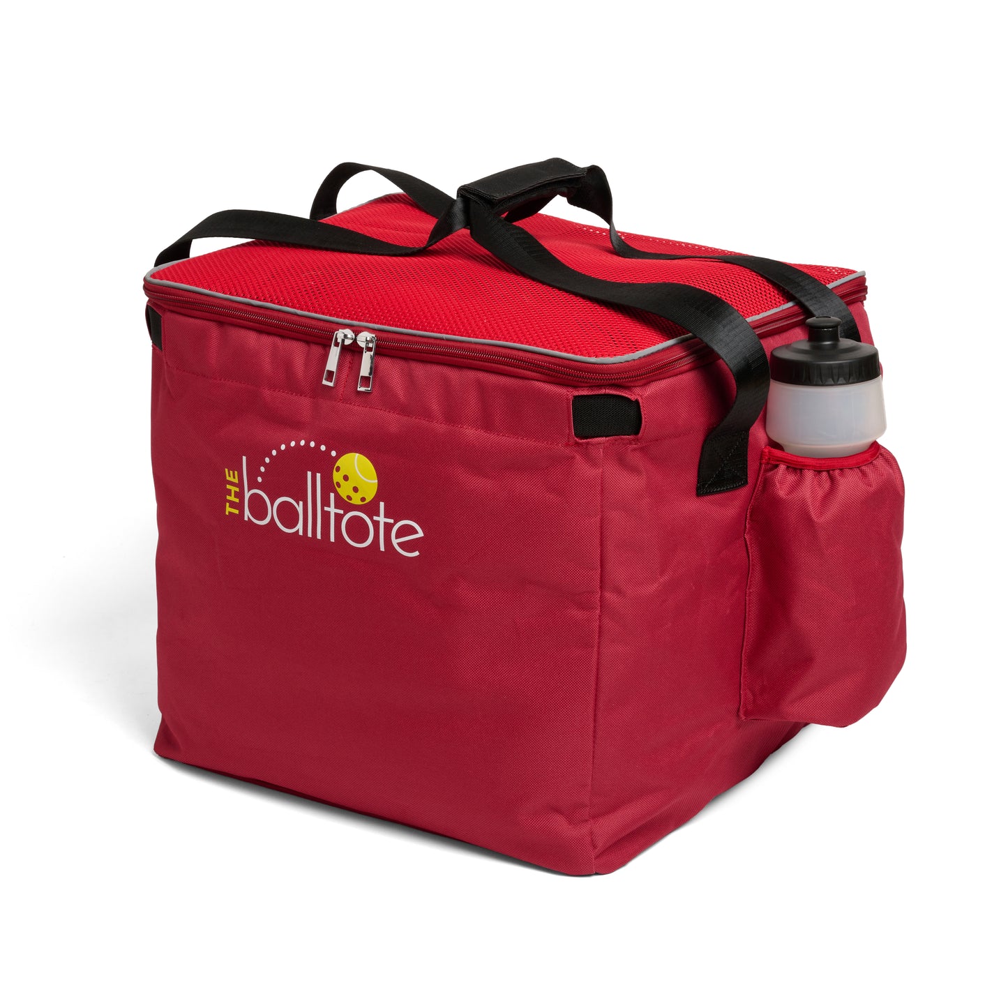 Ball Tote - Red Replacement Bag for Tennis and Pickleball Pro Teaching Cart