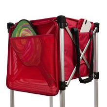 Ball Tote - Red Replacement Bag for Tennis and Pickleball Pro Teaching Cart