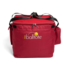 Ball Tote - Red Replacement Bag for Tennis and Pickleball Pro Teaching Cart