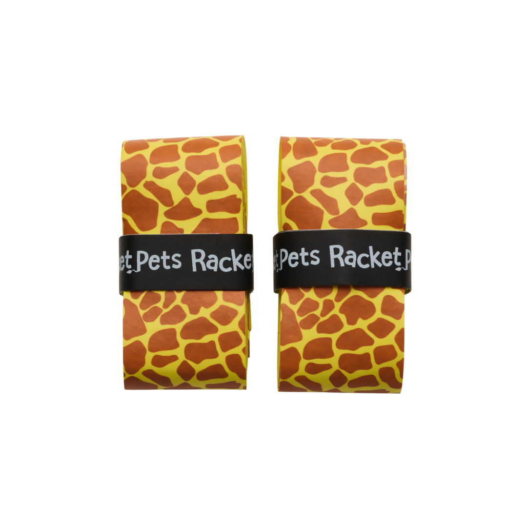 Overgrip Tape for Tennis Racket - Yellow Giraffe