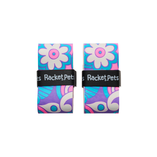 Overgrip Tape for Tennis Racket - Pink/Purple Unicorn (pack of 2)