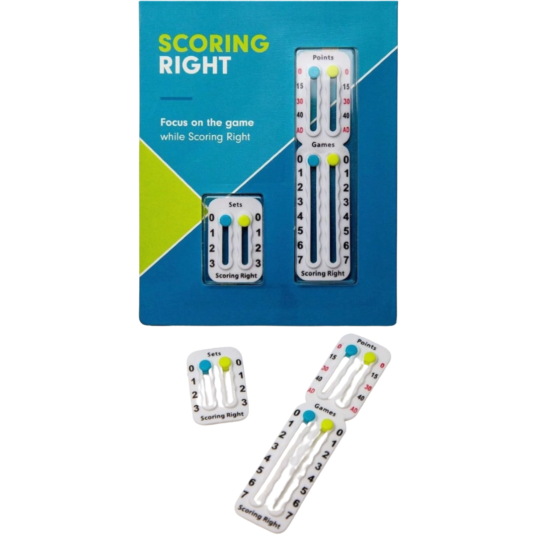 Value Pack - 2 Scoring Right - Score Keeper for Tennis Racket