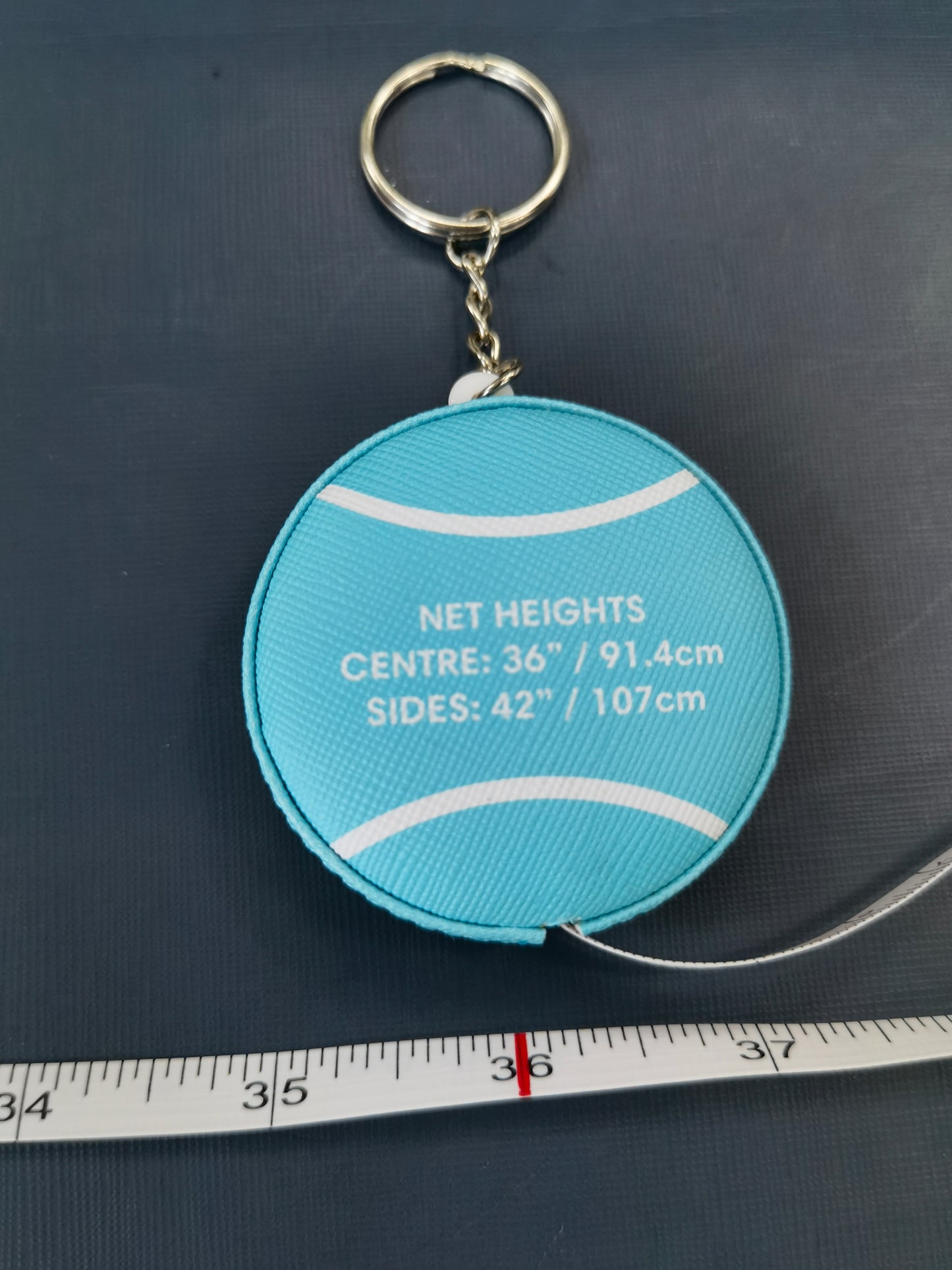 Net Checker - Tennis Net Height Measuring Tape - Pink