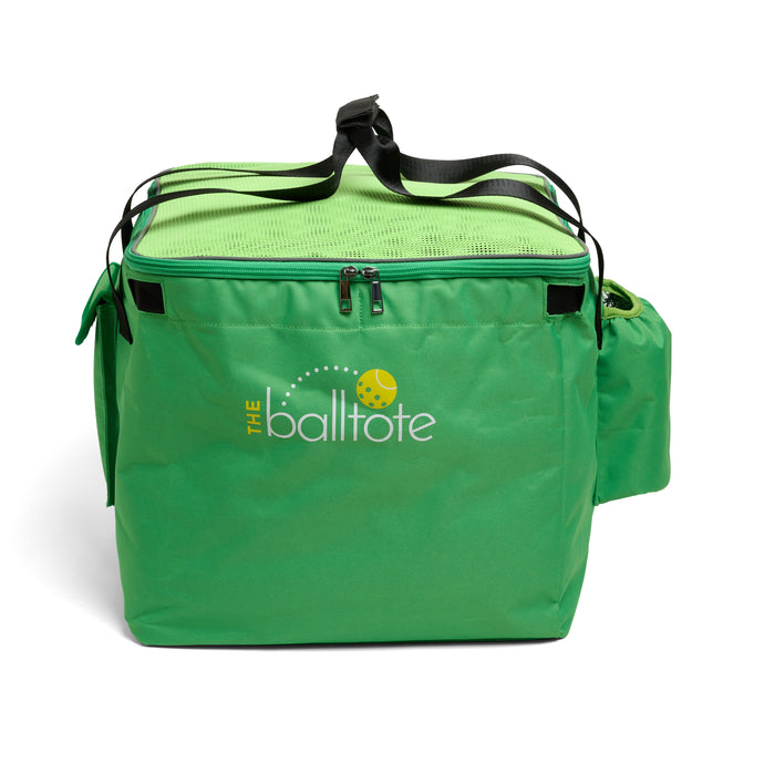 Ball Tote - Green Replacement Bag for Tennis and Pickleball Pro Teaching Cart