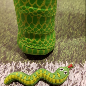 Green Snake - tennis racket dampener shock absorber over grip tapeanimals