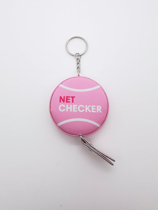 Net Checker - Tennis Net Height Measuring Tape - Pink